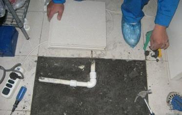 唐山漏水维修 河北邯郸卫生间地面漏水维修案例